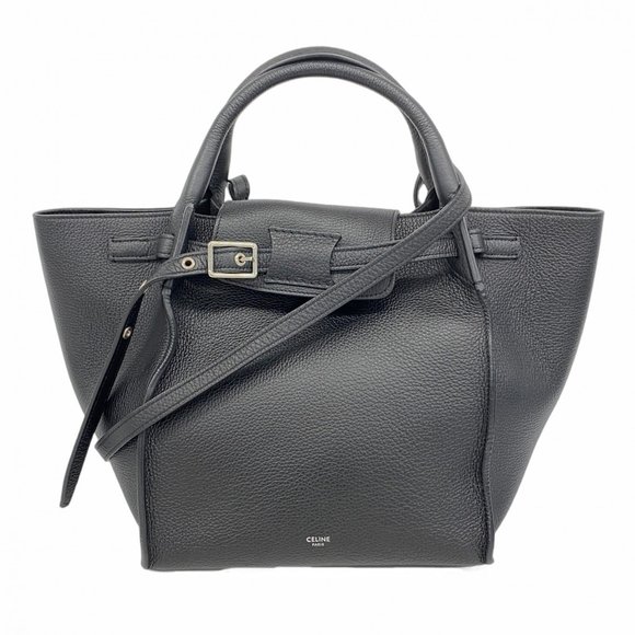 CELINE Black Leather Bag - Picture 1 of 10